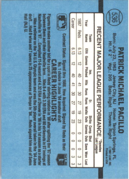 B2120- 1988 Donruss Baseball Cards 501-660 +Inserts -You Pick- 15+ FREE US SHIP - Picture 81 of 378