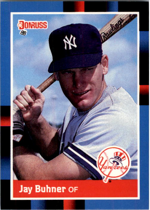 JAY BUHNER, 1988 DONRUSS THE ROOKIES ROOKIE CARD IN EXCELLENT CONDITION !