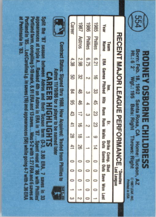 B2120- 1988 Donruss Baseball Cards 501-660 +Inserts -You Pick- 15+ FREE US SHIP - Picture 119 of 378