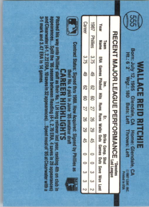 B2120- 1988 Donruss Baseball Cards 501-660 +Inserts -You Pick- 15+ FREE US SHIP - Picture 121 of 378