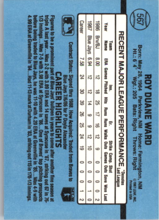 B2120- 1988 Donruss Baseball Cards 501-660 +Inserts -You Pick- 15+ FREE US SHIP - Picture 145 of 378