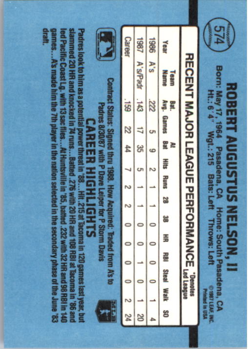 B2120- 1988 Donruss Baseball Cards 501-660 +Inserts -You Pick- 15+ FREE US SHIP - Picture 159 of 378