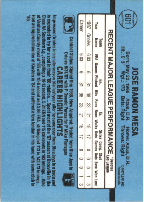 B2120- 1988 Donruss Baseball Cards 501-660 +Inserts -You Pick- 15+ FREE US SHIP - Picture 213 of 378