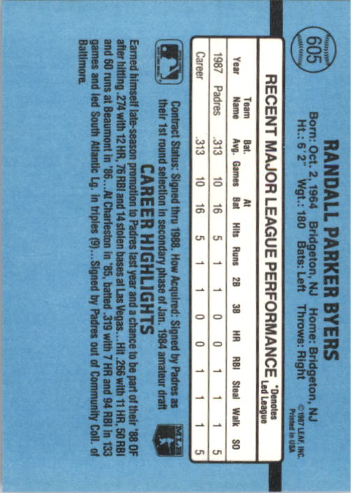 B2120- 1988 Donruss Baseball Cards 501-660 +Inserts -You Pick- 15+ FREE US SHIP - Picture 221 of 378