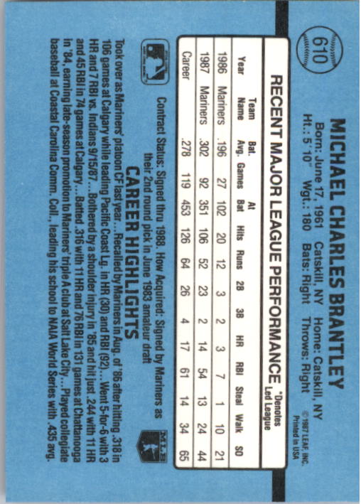 B2120- 1988 Donruss Baseball Cards 501-660 +Inserts -You Pick- 15+ FREE US SHIP - Picture 231 of 378