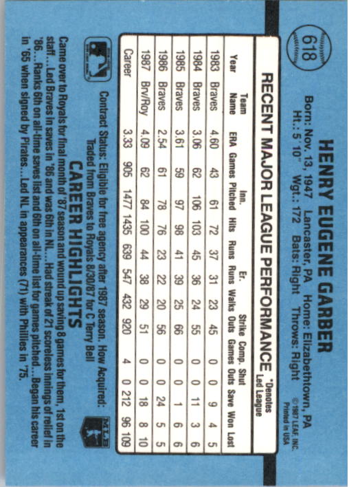 B2120- 1988 Donruss Baseball Cards 501-660 +Inserts -You Pick- 15+ FREE US SHIP - Picture 247 of 378