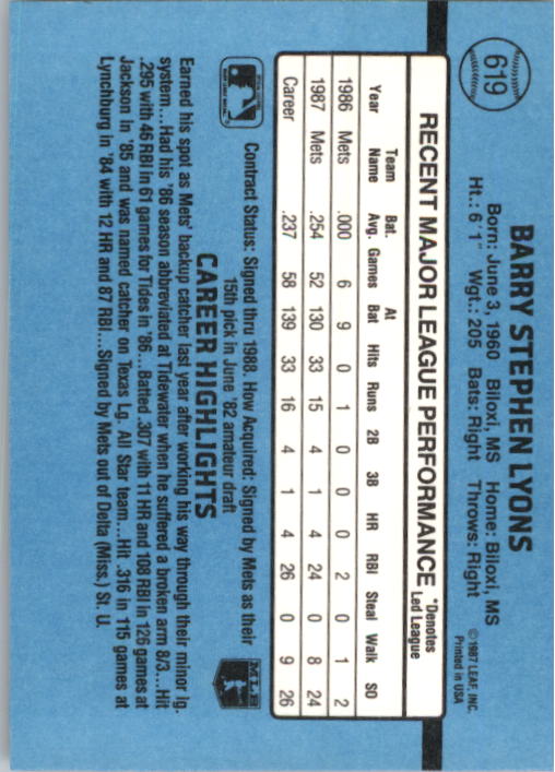 B2120- 1988 Donruss Baseball Cards 501-660 +Inserts -You Pick- 15+ FREE US SHIP - Picture 249 of 378