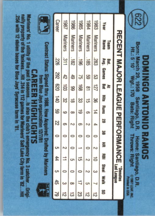 B2120- 1988 Donruss Baseball Cards 501-660 +Inserts -You Pick- 15+ FREE US SHIP - Picture 255 of 378