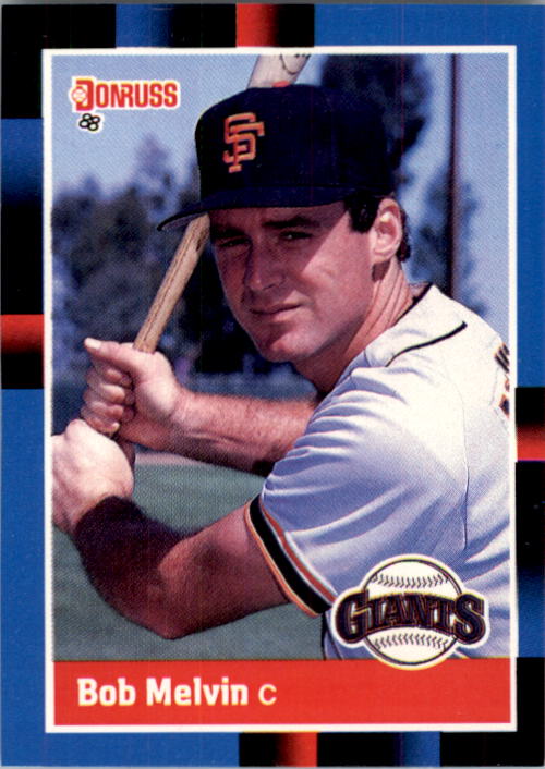 1988 Donruss #638 Bob Melvin