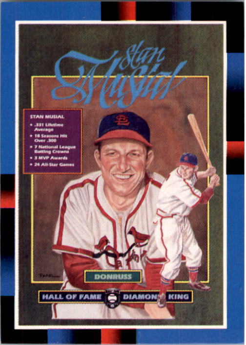 1988 Donruss #641 Stan Musial Puzzle