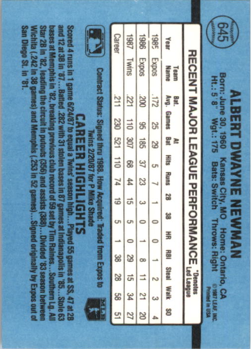 B2120- 1988 Donruss Baseball Cards 501-660 +Inserts -You Pick- 15+ FREE US SHIP - Picture 301 of 378
