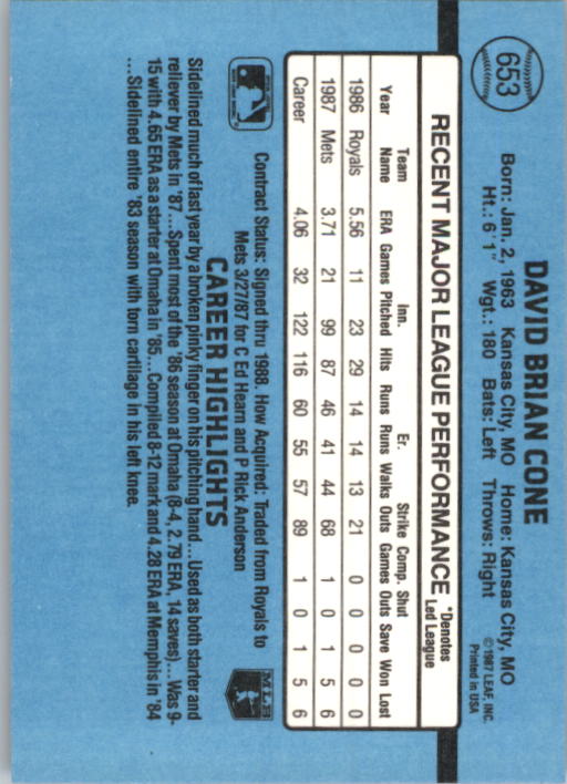 B2120- 1988 Donruss Baseball Cards 501-660 +Inserts -You Pick- 15+ FREE US SHIP - Picture 317 of 378