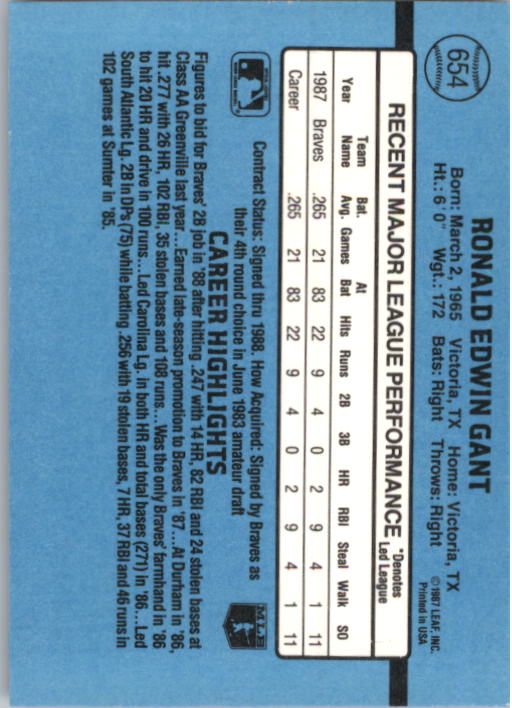 B2120- 1988 Donruss Baseball Cards 501-660 +Inserts -You Pick- 15+ FREE US SHIP - Picture 319 of 378