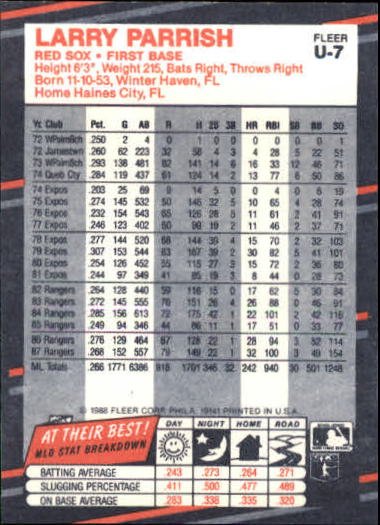 B2793- 1988 Fleer Update BB Card #s 1-132 +Rookies -You Pick- 15+ FREE US SHIP - Picture 15 of 253