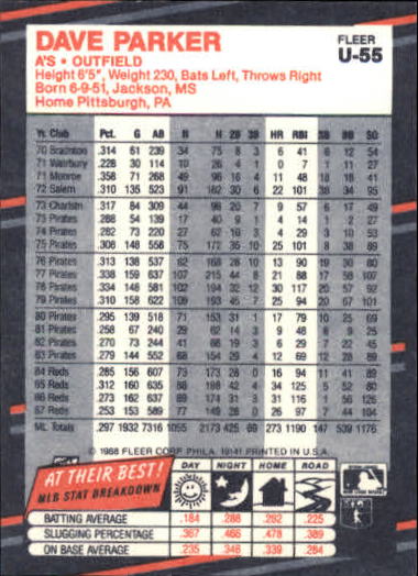 B2793- 1988 Fleer Update BB Card #s 1-132 +Rookies -You Pick- 15+ FREE US SHIP - Picture 111 of 253