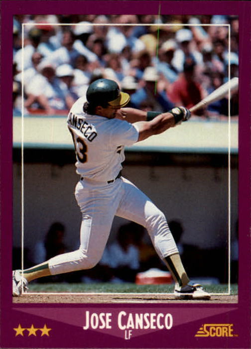 1988 Score #45 Jose Canseco