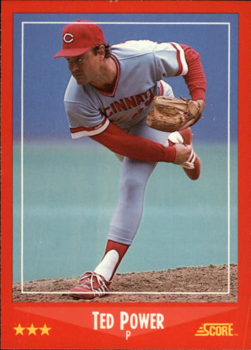 1988 Score #242 Ted Power