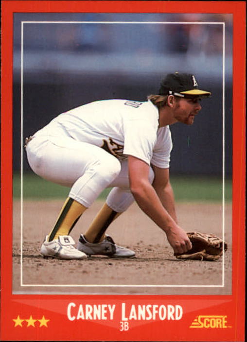 A0417- 1988 Score Baseball Cards 251-500 +Rookies -You Pick- 15+ FREE US SHIP - Picture 6 of 497