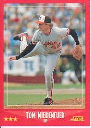 A0417- 1988 Score Baseball Cards 251-500 +Rookies -You Pick- 15+ FREE US SHIP - Picture 22 of 497