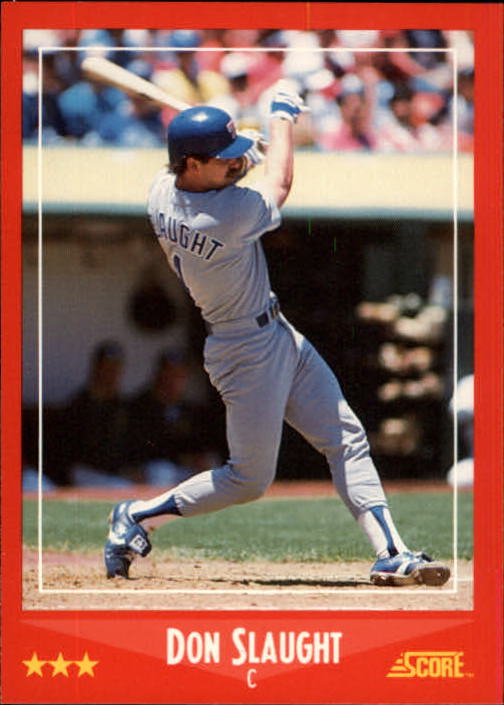 A0417- 1988 Score Baseball Cards 251-500 +Rookies -You Pick- 15+ FREE US SHIP - Picture 36 of 497