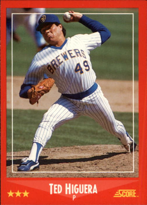 1988 Score #280 Ted Higuera