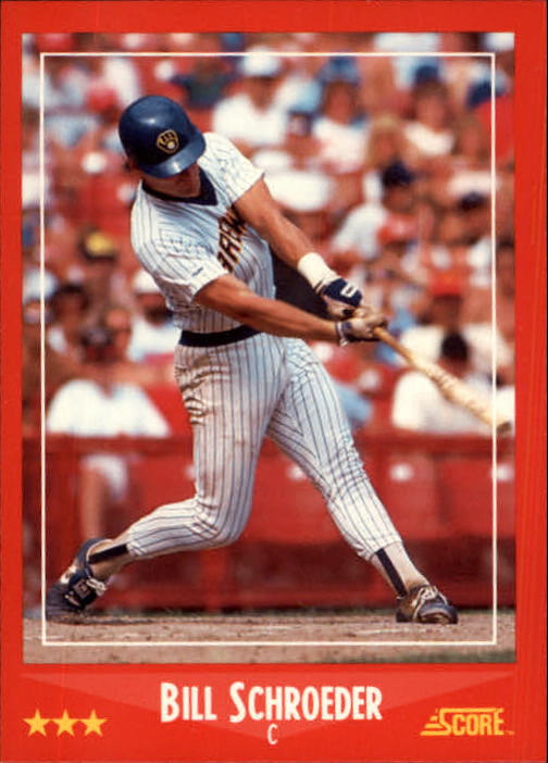 A0417- 1988 Score Baseball Cards 251-500 +Rookies -You Pick- 15+ FREE US SHIP - Picture 120 of 497