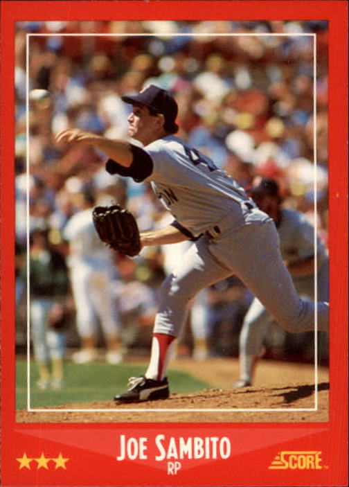 A0417- 1988 Score Baseball Cards 251-500 +Rookies -You Pick- 15+ FREE US SHIP - Picture 126 of 497