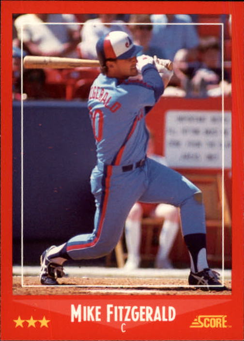 A0417- 1988 Score Baseball Cards 251-500 +Rookies -You Pick- 15+ FREE US SHIP - Picture 134 of 497