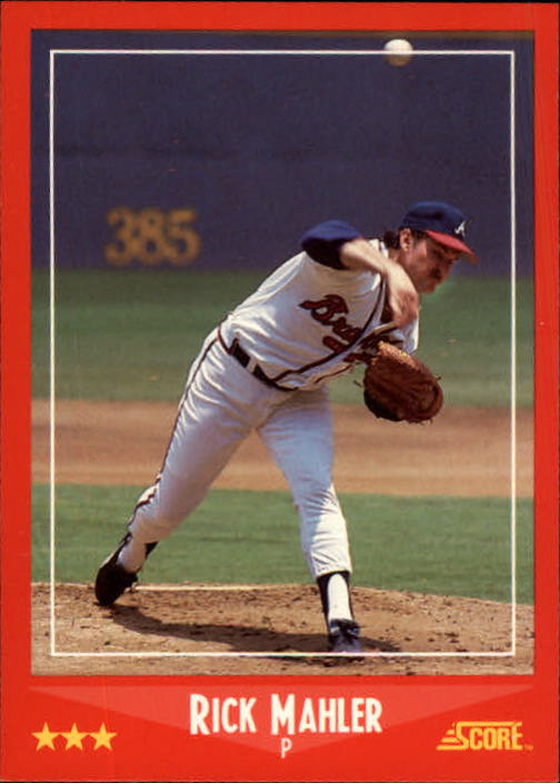 A0417- 1988 Score Baseball Cards 251-500 +Rookies -You Pick- 15+ FREE US SHIP - Picture 136 of 497