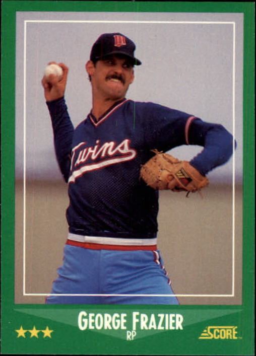 A0417- 1988 Score Baseball Cards 251-500 +Rookies -You Pick- 15+ FREE US SHIP - Picture 162 of 497