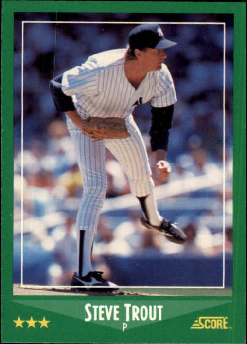 Steve Trout autographed baseball card (Chicago White Sox) 1981 Donruss #400