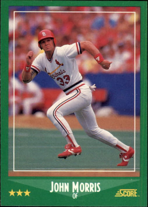 1988 Score #346 John Morris