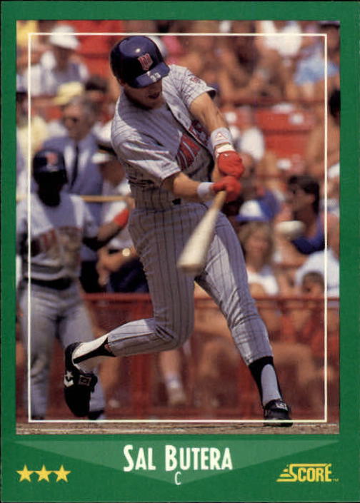 A0417- 1988 Score Baseball Cards 251-500 +Rookies -You Pick- 15+ FREE US SHIP - Picture 220 of 497