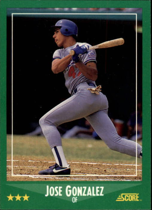 A0417- 1988 Score Baseball Cards 251-500 +Rookies -You Pick- 15+ FREE US SHIP - Picture 226 of 497