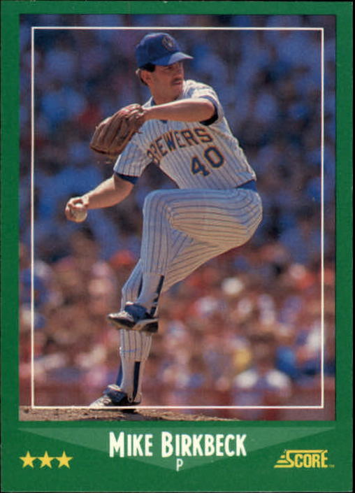 A0417- 1988 Score Baseball Cards 251-500 +Rookies -You Pick- 15+ FREE US SHIP - Picture 236 of 497