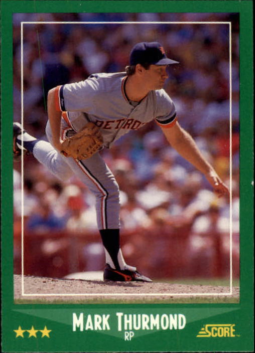 A0417- 1988 Score Baseball Cards 251-500 +Rookies -You Pick- 15+ FREE US SHIP - Picture 262 of 497