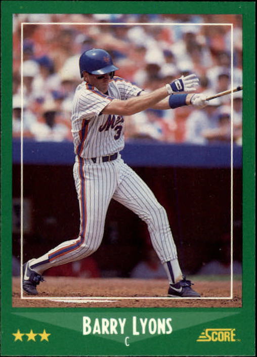A0417- 1988 Score Baseball Cards 251-500 +Rookies -You Pick- 15+ FREE US SHIP - Picture 272 of 497