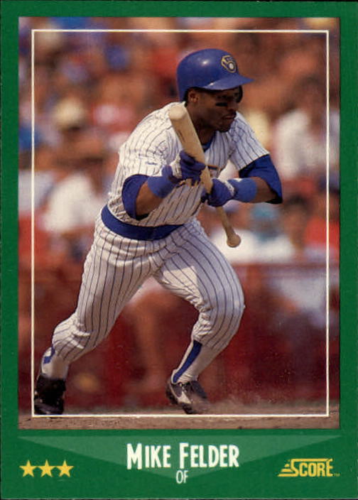 A0417- 1988 Score Baseball Cards 251-500 +Rookies -You Pick- 15+ FREE US SHIP - Picture 274 of 497