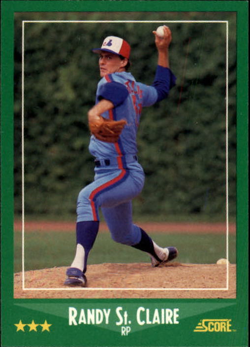 A0417- 1988 Score Baseball Cards 251-500 +Rookies -You Pick- 15+ FREE US SHIP - Picture 292 of 497