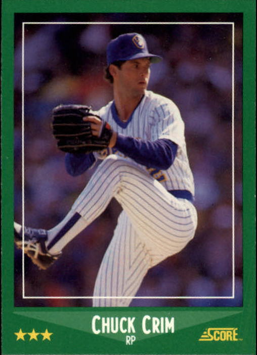 A0417- 1988 Score Baseball Cards 251-500 +Rookies -You Pick- 15+ FREE US SHIP - Picture 302 of 497