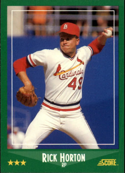 A0417- 1988 Score Baseball Cards 251-500 +Rookies -You Pick- 15+ FREE US SHIP - Picture 322 of 497