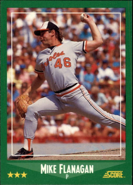 A0417- 1988 Score Baseball Cards 251-500 +Rookies -You Pick- 15+ FREE US SHIP - Picture 350 of 497