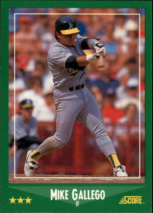 A0417- 1988 Score Baseball Cards 251-500 +Rookies -You Pick- 15+ FREE US SHIP - Picture 352 of 497