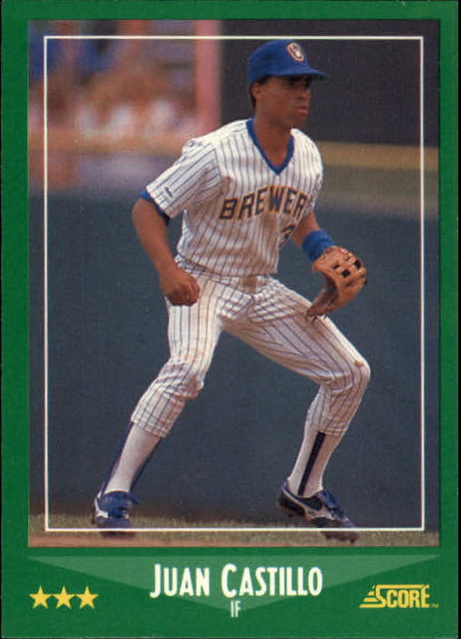 A0417- 1988 Score Baseball Cards 251-500 +Rookies -You Pick- 15+ FREE US SHIP - Picture 354 of 497