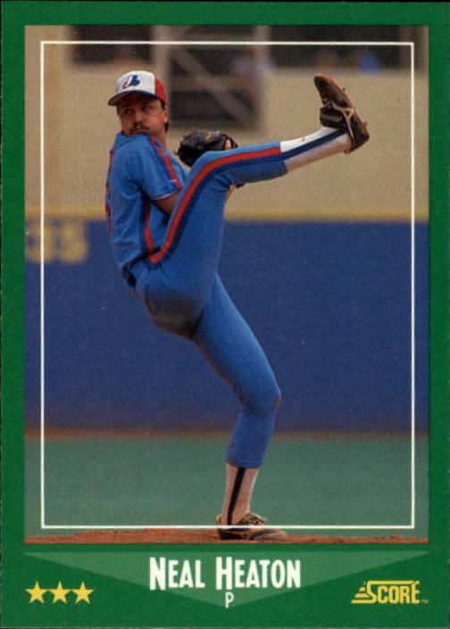 A0417- 1988 Score Baseball Cards 251-500 +Rookies -You Pick- 15+ FREE US SHIP - Picture 356 of 497