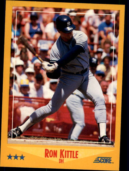 A0417- 1988 Score Baseball Cards 251-500 +Rookies -You Pick- 15+ FREE US SHIP - Picture 394 of 497
