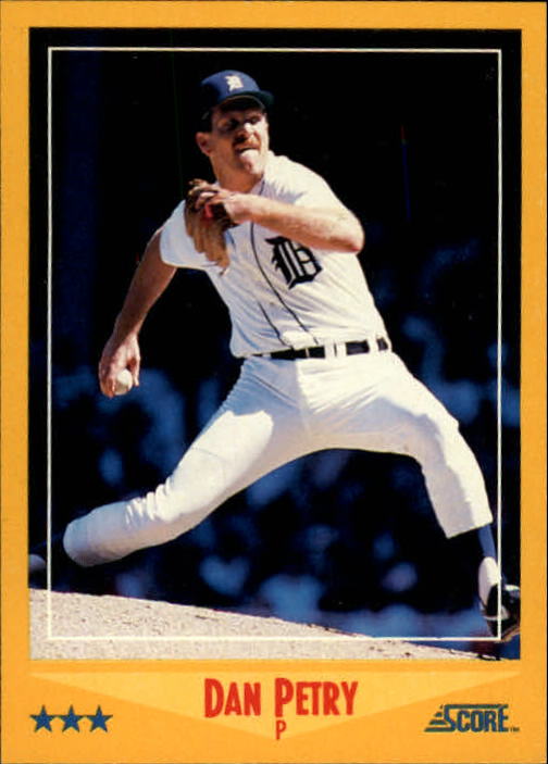 A0417- 1988 Score Baseball Cards 251-500 +Rookies -You Pick- 15+ FREE US SHIP - Picture 418 of 497