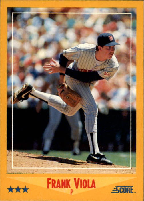 A0417- 1988 Score Baseball Cards 251-500 +Rookies -You Pick- 15+ FREE US SHIP - Picture 446 of 497