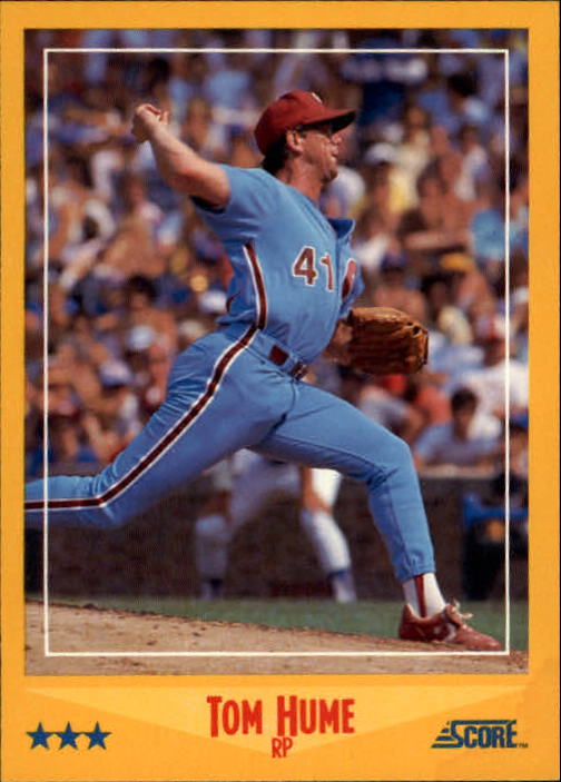 A0417- 1988 Score Baseball Cards 251-500 +Rookies -You Pick- 15+ FREE US SHIP - Picture 484 of 497