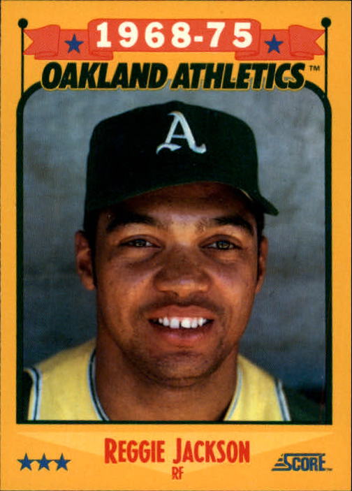 Reggie Jackson Oakland Athletics 1969 Topps #260 Rookie Card